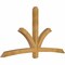 Ekena Millwork Davenport Rough Sawn Timber Gable Bracket, Western Red Cedar, 84"W x 45"H x 4"D x 4"F, 13/12 Pitch GBW084X45X0404DAV00RWR - alternate 2